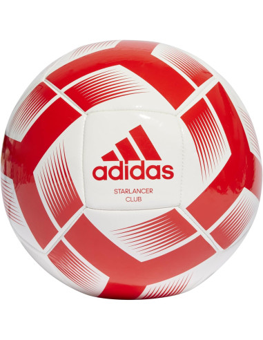 Balón Adidas Starlancer Blanco y Rojo