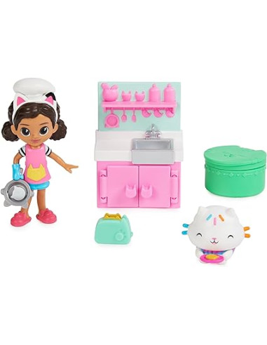 La Casa de Muñecas de Gabby - Pack Cocina con Gabby