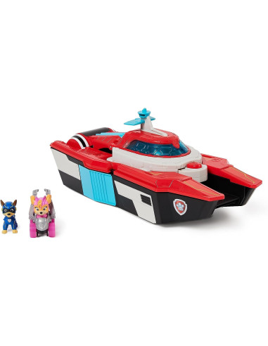 Patrulla Canina - LA SUPERPELÍCULA Pup Squad Aircraft PLAYSET - con Coche Pup Squad Racer de Skye