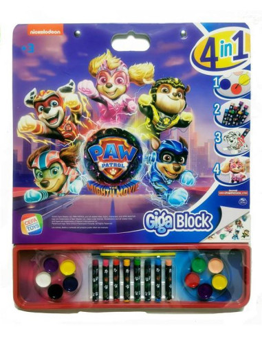 Paw Patrol Gigablock 4 En 1