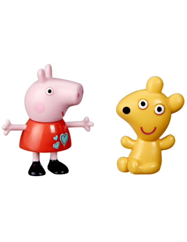 Peppa Pig - Peppa con osito de peluche