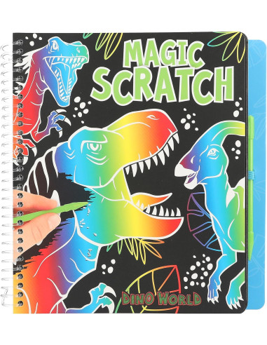 Depesche Dino World - Magic Scratch Book