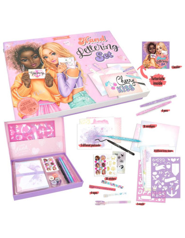 TOPModel Set de Cartas y Lettering Box