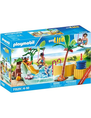 Piscina infantil con jacuzzi - Playmovil