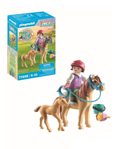 Niña con poni y potro - Playmobil