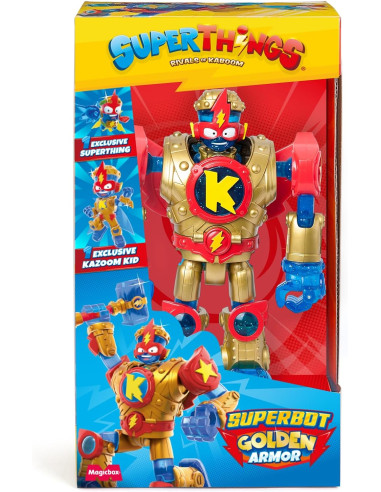 Superbot Kazoom Power Golden Armor