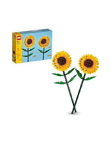 LEGO Creator Girasoles Kit de Maqueta de Flores Artificiales 40524