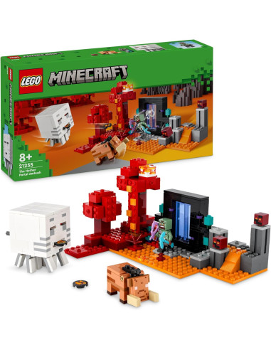 LEGO Minecraft La Emboscada en el Portal del Nether