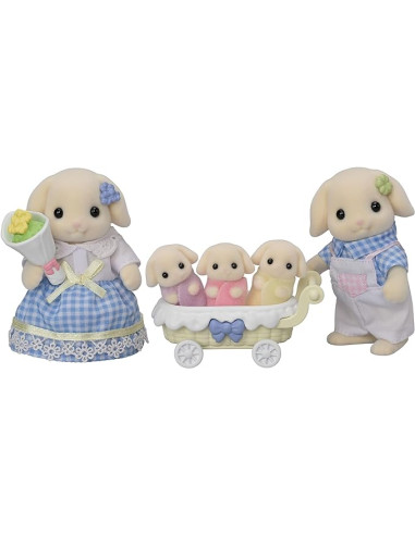 Sylvanian Families Familia Conejo Flor