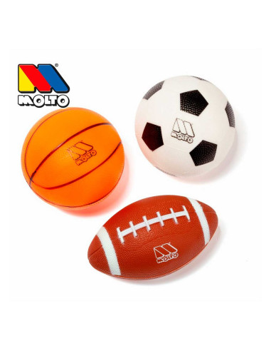 Set 3 Pelotas De Deporte Molto