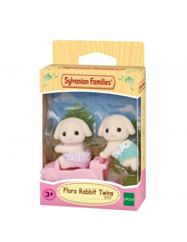 Sylvanian Families - Gemelos Conejo Flor