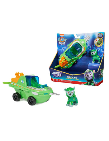 Rocky Paw Patrol Vehículo Aqua Pups