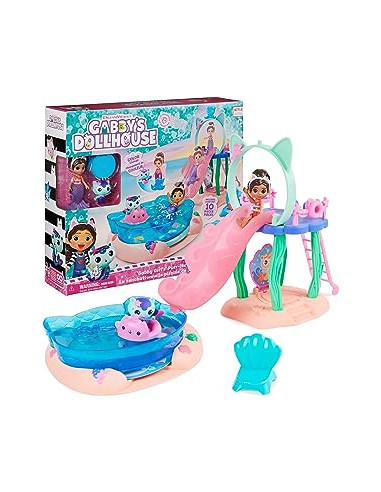 La Casa de Muñecas de Gabby Playset Piscina de Gabby y Siregata