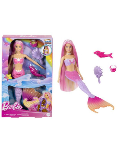 Barbie Malibu Sirena Cambia De Color