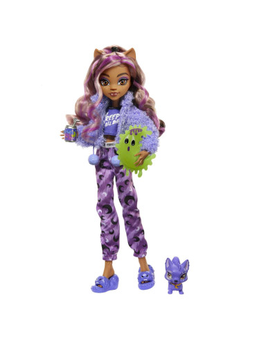 Monster High Fiesta De Pijamas Clawdeen Wolf