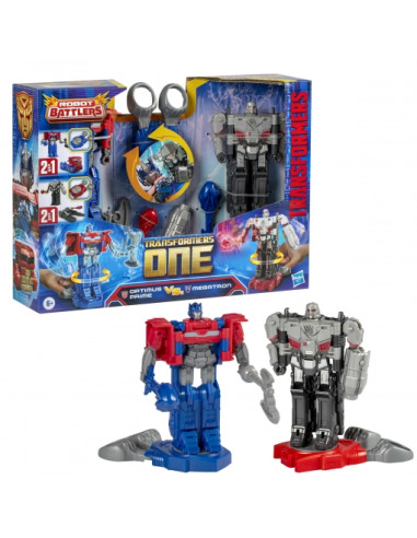 Transformers One Robot Battlers - Pack doble de figuras de acción