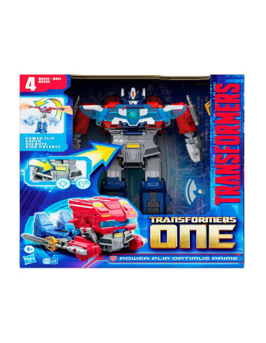 Transformers One Power Flip Optimus Prime Orion Pax