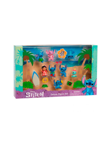 STITCH DELUXE SET 13 FIGURAS Y ACCESORIO