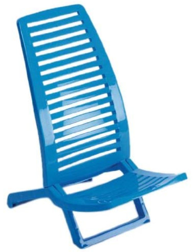 Silla Playa Polipro Azul