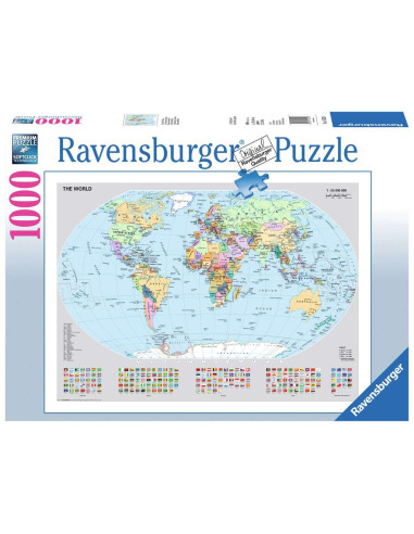 Puzzle, Mapa Mundi 1000pzs