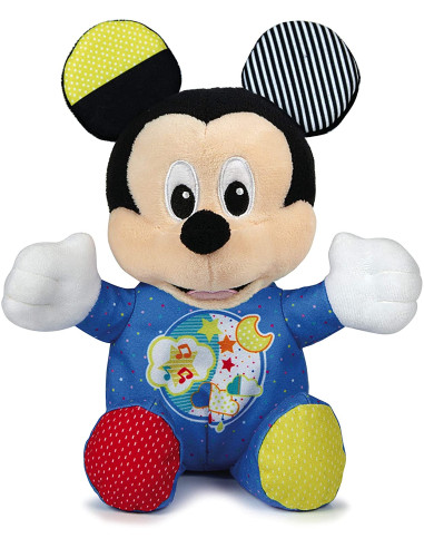 Clementoni - Baby Disney Baby Mickey Peluche Luces y Sonidos