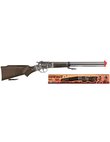 Rifle Cowboy 12 Tiros Plata