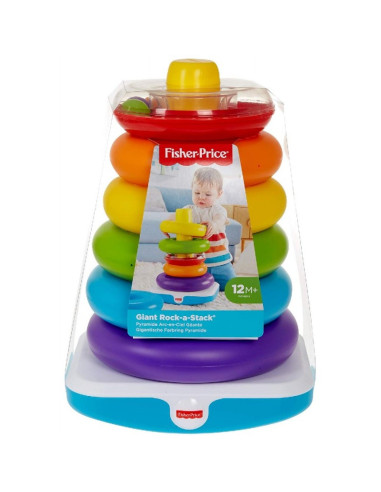 Fisher Price Juguete Piramide Balanceante Gigante | Juguete Infantil 