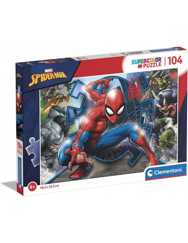 Puzzle 104 Piezas Spiderman Supercolor