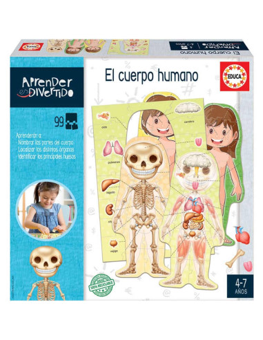 Juego El Cuerpo Humano | Aprender es Divertido 