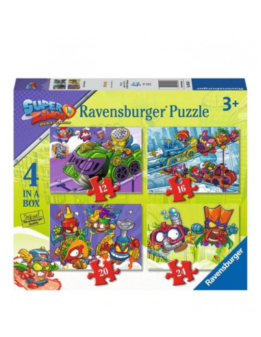 Superthings 4 en 1 Puzzle Ravensburger