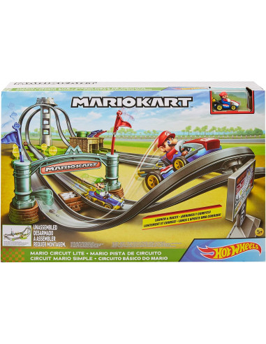 Hot Wheels Mario Kart Pista de coches