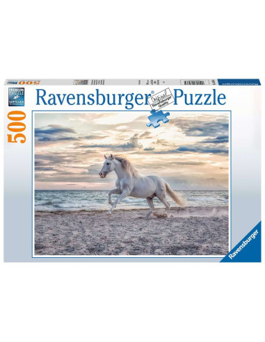 Puzzle Caballo en la playa 500 piezas