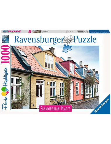 Puzzle 1000 Piezas, Aarhus - Dinamarca