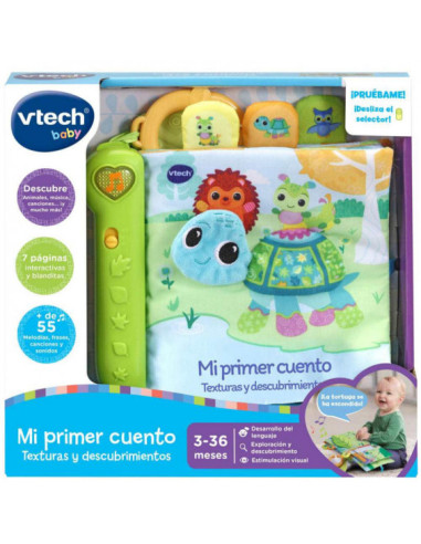 Vtech Baby Mi Primer Cuento Texturas y Descubrimiento