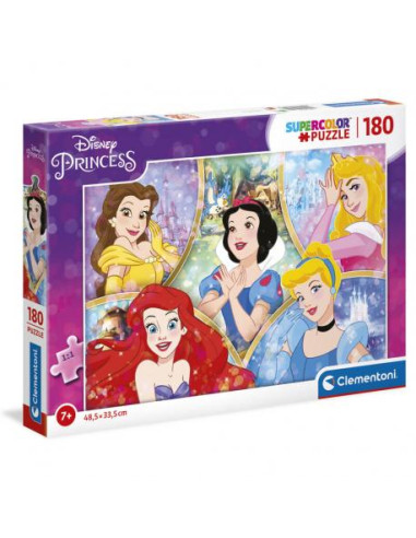 Puzzle 180 Piezas - Princesas Disney