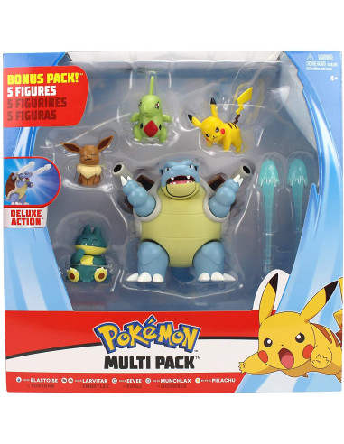 Pokemon Figura de Combate Pack de 5.