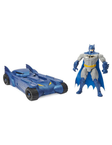 Batman Batmovil Escala 30cm y Figura Bat Tech