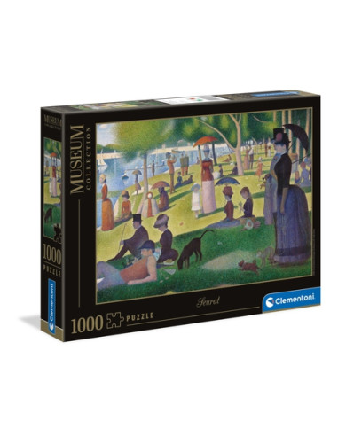 Seurat - A Sunday Afternoon on the Island of La Grande Jatte - 1000 piezas - Museum Collection