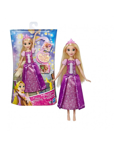 Muñeca rapunzel cantarina brillante