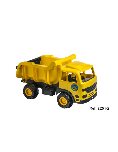 Camión Dumper Amarillo