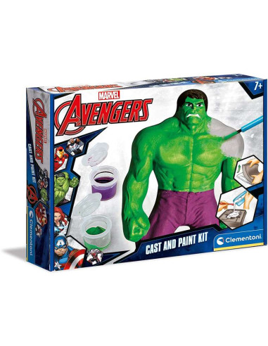 Kit Crea y Pinta Increible Hulk de Yeso