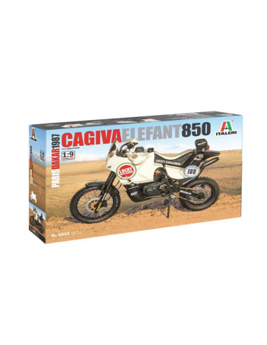 Italeri I4643 : Cagiva "Eleph"850 Paris 1/9