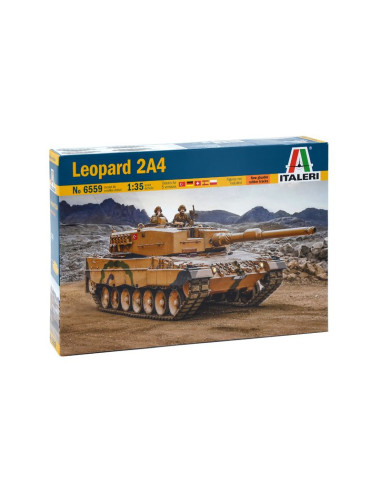 Maqueta 1:35 Italeri: LEOPARD 2A4 CALCA ESPAÑOLA (ITA6559)