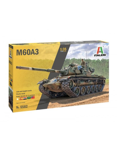 Maqueta Medium Battle Tank 1:35 M60A-3 Calca Española