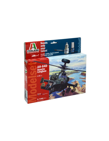 Maqueta Avión AH-64D Apache 1:72