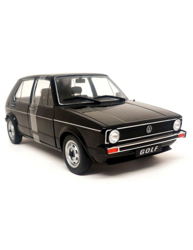 Replica Volkswagen VW Golf L 1983 negro 1:18 Solido