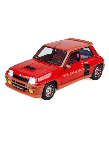 Renault R5 Turbo 1 1982 Red 1:18 Model 1801302 SOLIDO