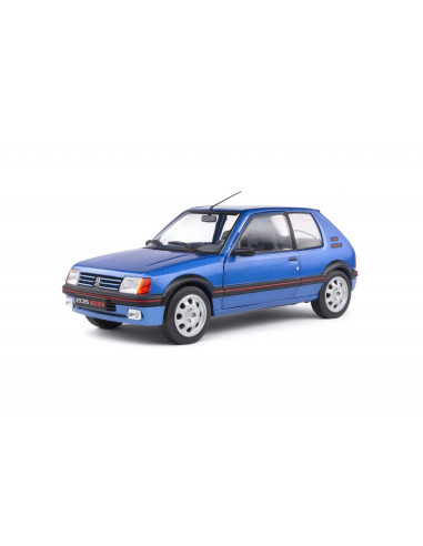 Replica Peugeot 205 GTi 1.9L Mk1 1988 azul metálico 1:18 