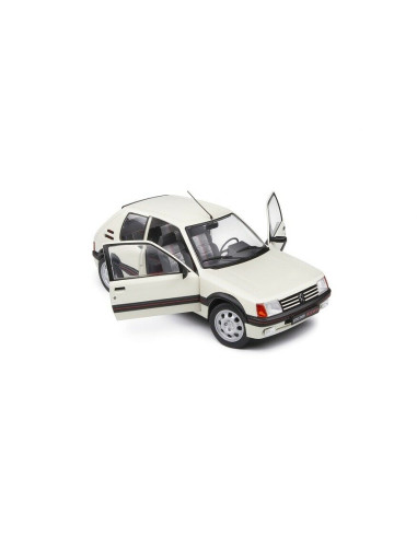 Replica 1:18 Peugeot 205 GTI 1,9L MKI Blanche 1988