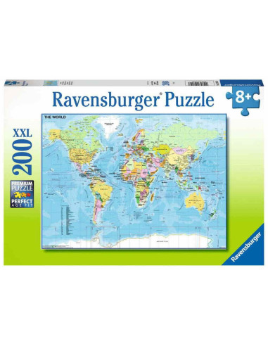 Puzzle Mapa Mundi 100 Pzs